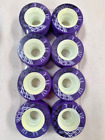 Sure Grip Roll Out speed derby roller skate wheels 62mm Purple 89a set of 8
