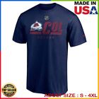 Colorado Team Avalanche Hockey Pro Core Secondary Logo Unisex T-Shirt Best Gift