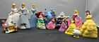 Lot Of 13 Disney Princess Figurines Genie Ursula Cinderella Belle Aurora Ariel
