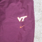 Vintage Nike VT Virginia Tech VA Maroon Track Jogger Wind Breaker Size 2XL XXL