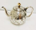 Rare Elkington & Co, c. 1890, extremely ornate Elkington Plate tea pot