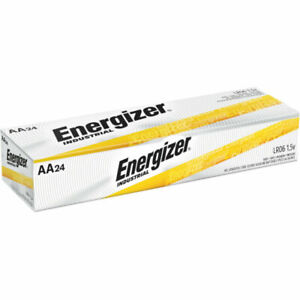 Energizer EN91 1.5V AA Industrial Alkaline Batteries (Box of 24) exp 12/2032
