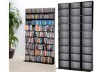 LG 9 Shelf DVD CD Blu-ray Storage Media Tower Video Rack Unit Home Movie Cabinet