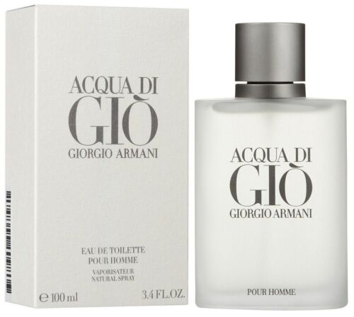 New Giorgio Armani Acqua Di Gio 3.4 oz Men's Eau de Toilette Spray