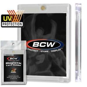 1 5 10 BCW UV MAGNETIC TRADING CARD HOLDER ONE TOUCH 35 55 75 100 130 180 POINT
