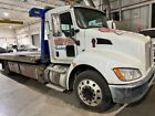2013  kenworth t270 flat bed tow truck with wheel lift in the back and winch sys