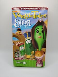 VeggieTales - Esther: The Girl Who Became Queen (VHS, 2000) Children's Movie