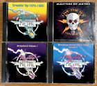 MASTERS OF METAL 4 CD LOT Kiss Megadeth Priest Crue Scorpions Dio Rush Purple