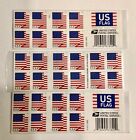 3 packs of 20 USPS 2017 Forever Stamps Flag - 60 Total