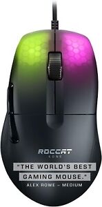 ROCCAT Kone Pro PC Gaming Mouse,Ergonomic Design Wired Computer Mouse- Black