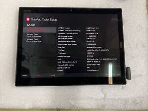 New Listinglenovo thinkpad x1 tablet I7-8650U ( Tablet Only)