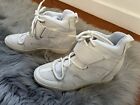 NEW womens sorel white leather boot ankle wedge hiking sneaker WP lace up RARE