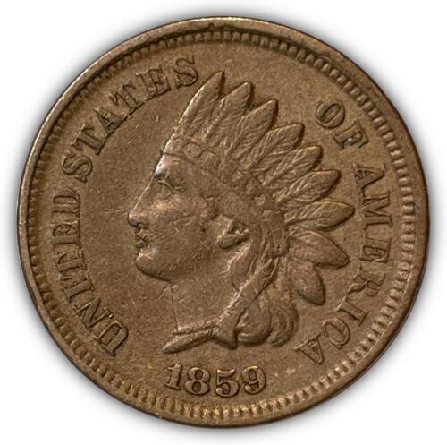 New Listing1859 Indian Head Cent Choice Extremely Fine XF+ Coin #6767