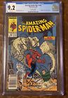 Amazing Spider-Man # 303 CGC 9.2 WP MARK JEWLERS Variant McFarlane Sandman 1988