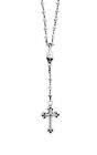 King Baby Rosary w/MB Cross Chain, Skull and Small Traditional Cross