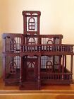 Vintage Wood & Wire Bird Cage, Colonial Style House, Handcrafted