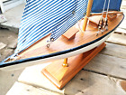 Wood Hand Made Sail Boat Yacht 26