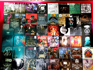 Job lot big collection of Heavy Metal lp Vinyl thrash speed death Rock Record