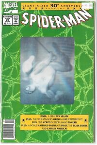 1992 Marvel - Spider-Man # 26 Hologram Cover Newsstand - High Grade Copy