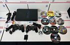 Sony PlayStation 2 PS2 Fat Console Bundle + 10 Games - SAME DAY SHIP - WARRANTY