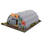 1/48 Scale O Gauge Quonset Hut Photo Real Scale Building Kit Miniature Scenery