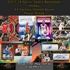 Brandin Podziemski 2023-24 Panini Select Basketball Hobby 4X Box Player BREAK #1