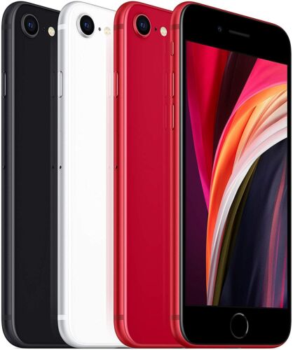 Apple iPhone SE 2nd Gen 64GB 128GB 256GB Black White Red (Unlocked) - Good