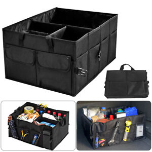 Trunk Organizer Collapsible Cargo Storage Fold Box Bin Bag for Car SUV Truck