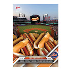 New Listing2024 Topps Now MLB #146 New York Mets Citi Field Hot Dog Record - Presale