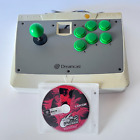 DC Arcade Stick HKT-7300 Controller & Capcom VS SNK 2 Set SEGA Dreamcast Tested