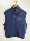 Vintage Ralph Lauren Polo Sport Fleece Vest - Navy Blue- Large
