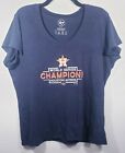 Women's '47 T-shirt SZ XL Blue Houston Astros World Champions T-Shirt