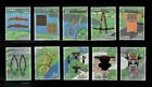 Japan 2020 Upopoy National Ainu Museum & Park 84Y Complete Used Set Sc# 4392 a-j