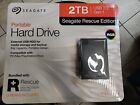 Seagate 2TB Portable Hard Drive with Rescue Data Recovery Services USB 3.2 Gen 1
