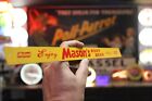RARE 1950s ENJOY MASON'S ROOT BEER PAINTED METAL STRIP DEALER SIGN SODA POP COKE