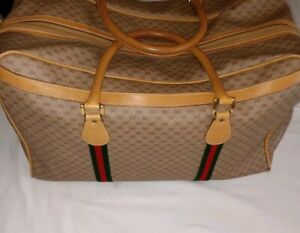 Vintage Gucci Duffel/Travel Bag Great Condition