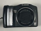 Canon PowerShot SX100 IS 8MP Digital Camera w/10x Zoom Black With Case