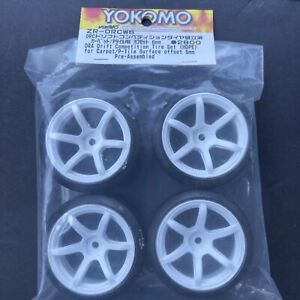 Yokomo ZR-DRCW6 DRA Drift Competition Tire Set(HDPE) Carpet/P-Tile Offset 6mm
