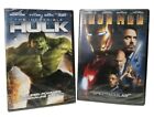 Marvel New Sealed DvDs Lot Of 2 MCU Phase 1 : Iron Man & The Incredible Hulk