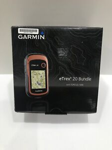 Garmin eTrex 20 2.2 Inch GPS Handheld Bundle