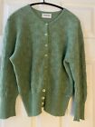 Brora Cashmere Lace Cropped Cardigan size 12