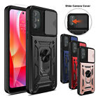 For Motorola Moto G Power 2022 Shockproof Ring Stand Case Cover/Screen Protector