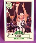 1990 NBA Fleer Larry Bird Auto Autograph Boston Celtics Ungraded Very Nice
