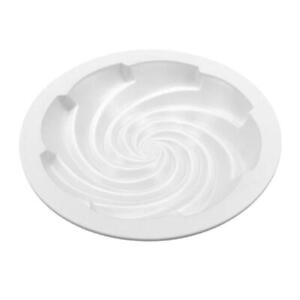Round Whirlwind Mousse Silicone Mold Fondant Cake Border Moulds Chocolate Mould