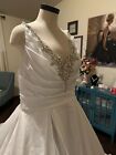 Alfred Angelo Stunning Brand New Wedding Gown Size 16 NWT Never Worn or Altered