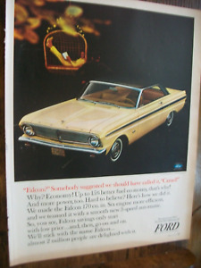 1965 Ford FALCON large-mag car ad - 