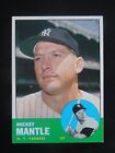 1963 Topps Baseball Card #200 Mickey Mantle (NM)