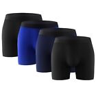4PK Comfort Flex Mens Boxer Briefs Assorted Underwear Size S M L XL XXL Medium