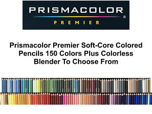 Prismacolor Premier Soft Core Single Colored Pencils Individual P thru Y Colors