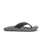 Olukai Men's Ulele Flip Flop Sandal - Blue Depth/Charcoal NWB